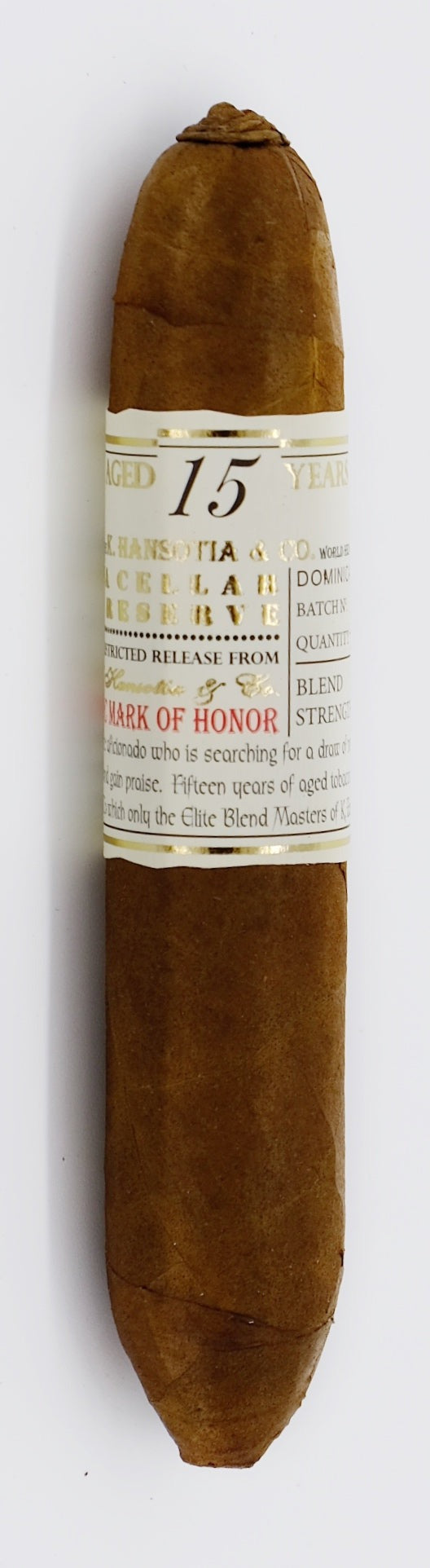 Gurkha Cellar Reserve 15 Years aged Zigarre im Robusto Format_einzelne Zigarre