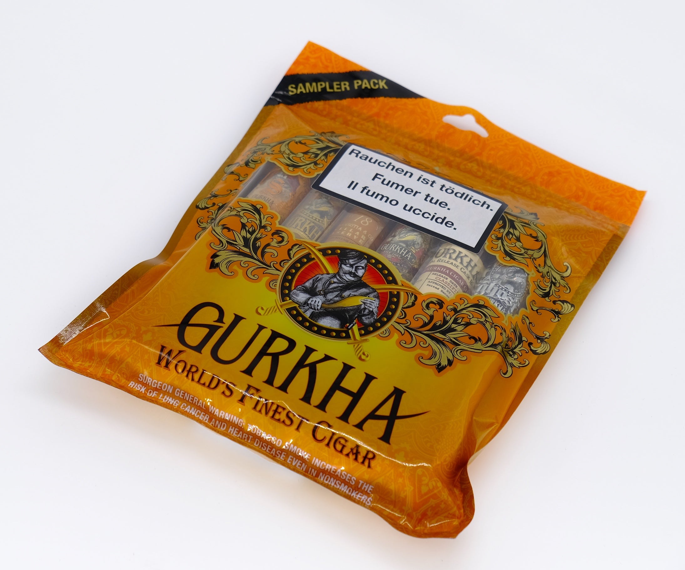 Gurkha Toro Sampler Pack bestehend aus 6 verschiedenen Gurkha Toro Zigarren