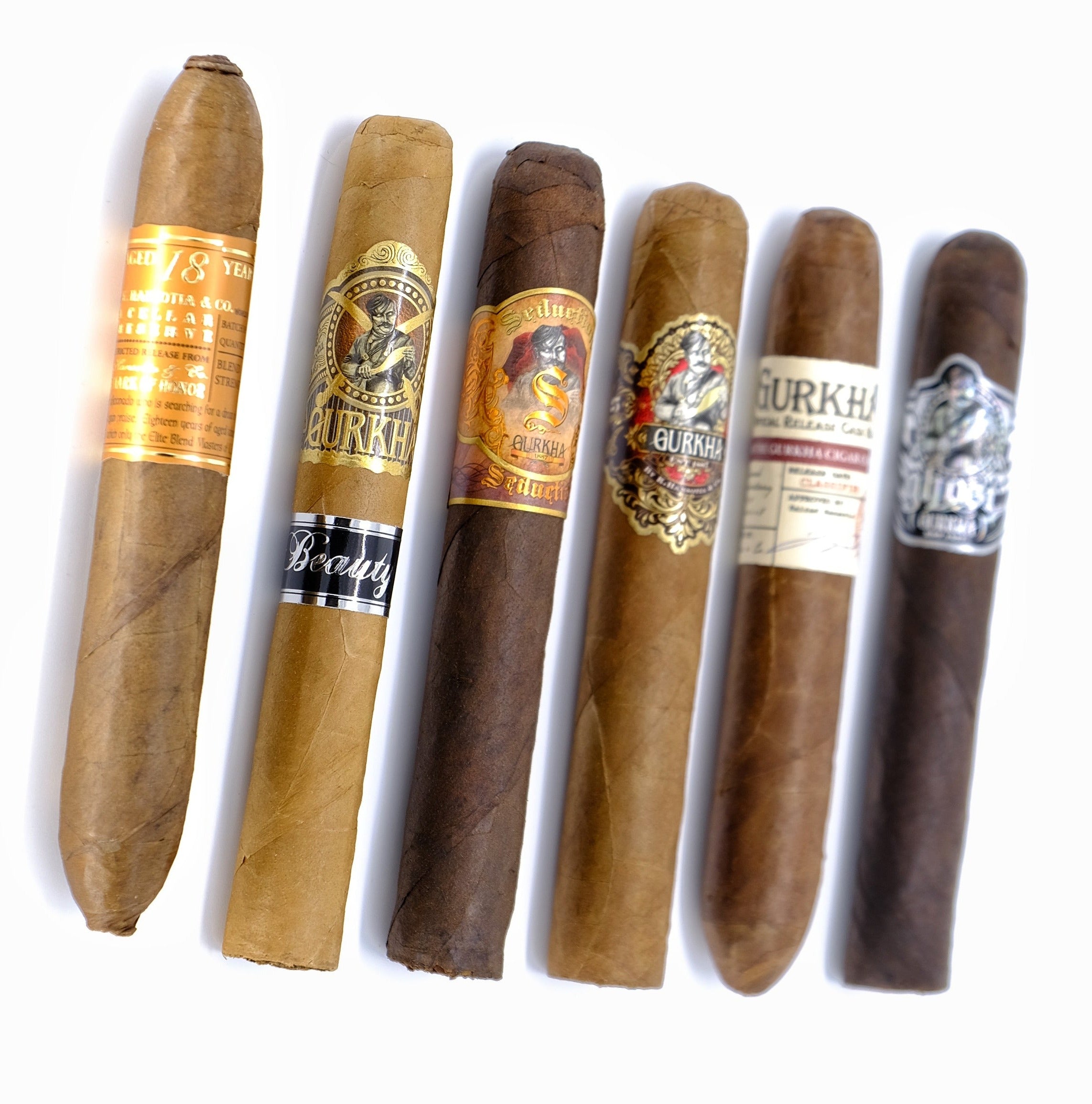 Gurkha Toro Zigarren Sampler Pack_6 assortex Gurkha Toro Cigars