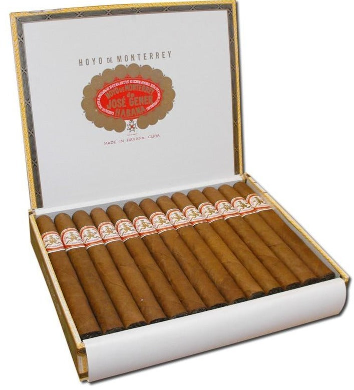 Hoyo de Monterrey Churchill Zigarrenbox 25 geöffnet