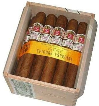Hoyo de Monterrey Epicure Especiales Gordito 25 Zigarrenbox geöffnet
