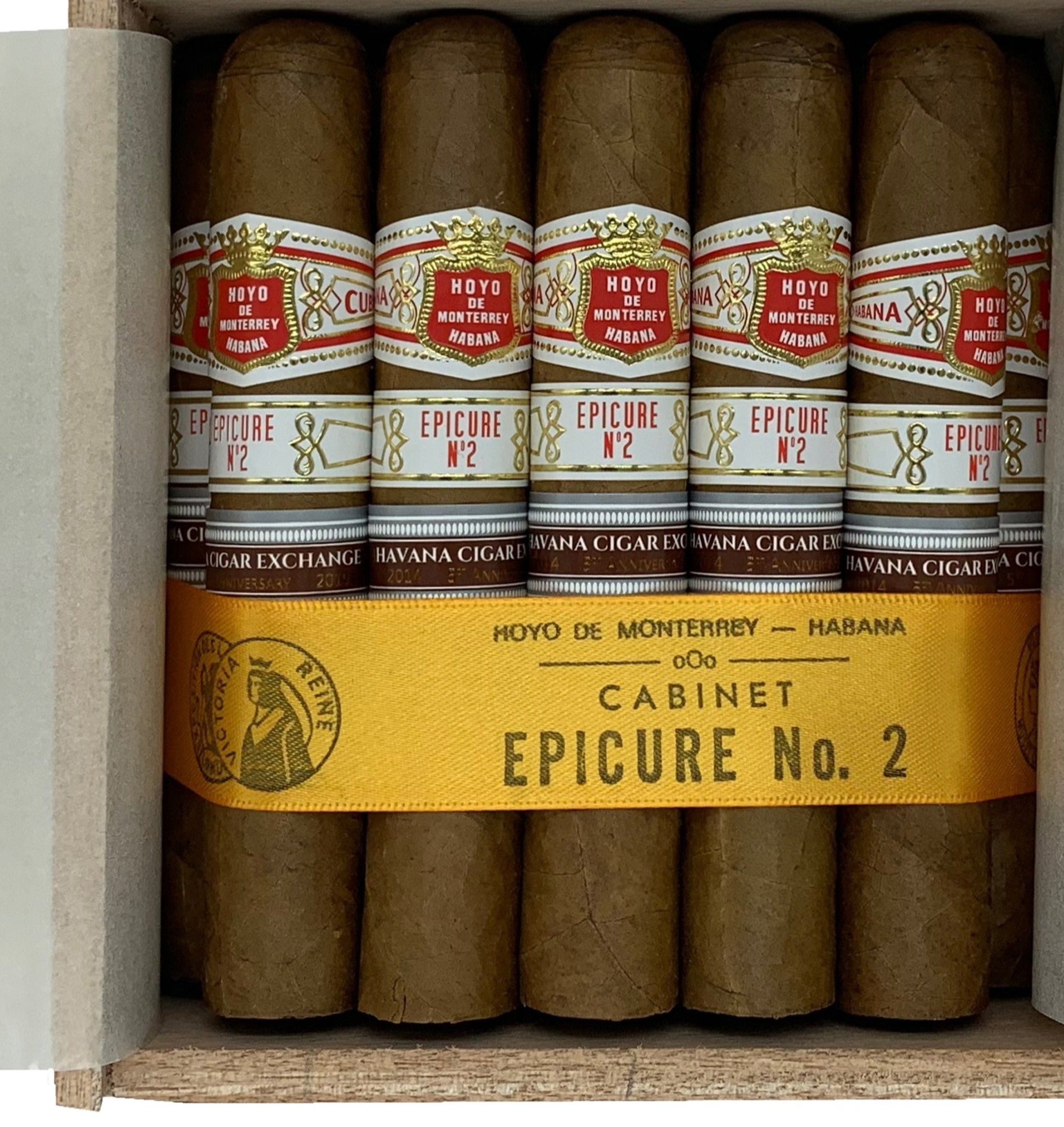 Hoyo de Monterrey Epicure No 2 50erZigarrenbox offen