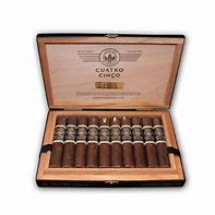 Joya de Nicaragua Cuatro Cinco Double Robusto Zigarrenbox geöffnet