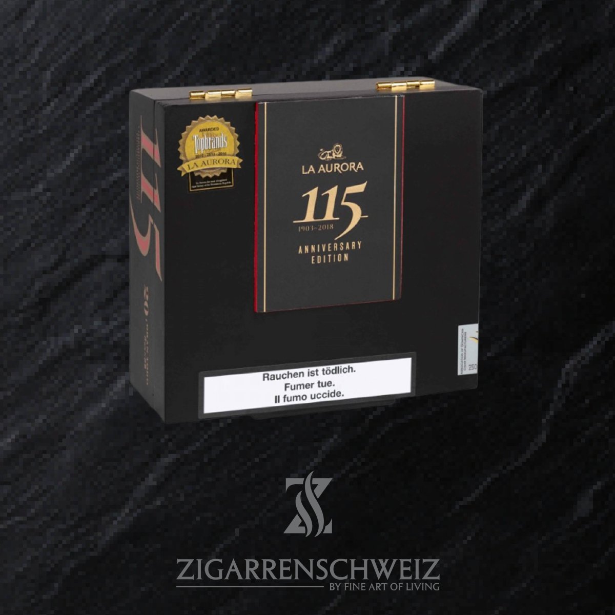 La Aurora 115 Anniversary Gran Toro - Zigarrenschweiz Online Zigarren Boutique - 