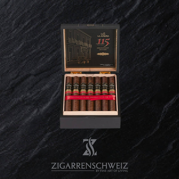 La Aurora 115 Anniversary Toro - Zigarrenschweiz Online Zigarren Boutique - 