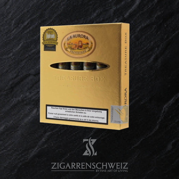La Aurora Preferidos Treasure Box - Tubo Zigarren Sampler - Zigarrenschweiz Online Zigarren Boutique - 