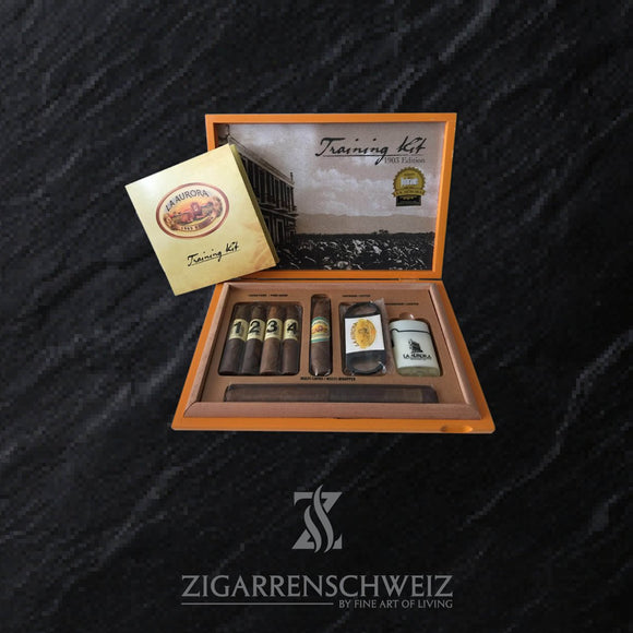 La Aurora Training Kit & Cutter/ Lighter - Zigarrenschweiz Online Zigarren Boutique - 