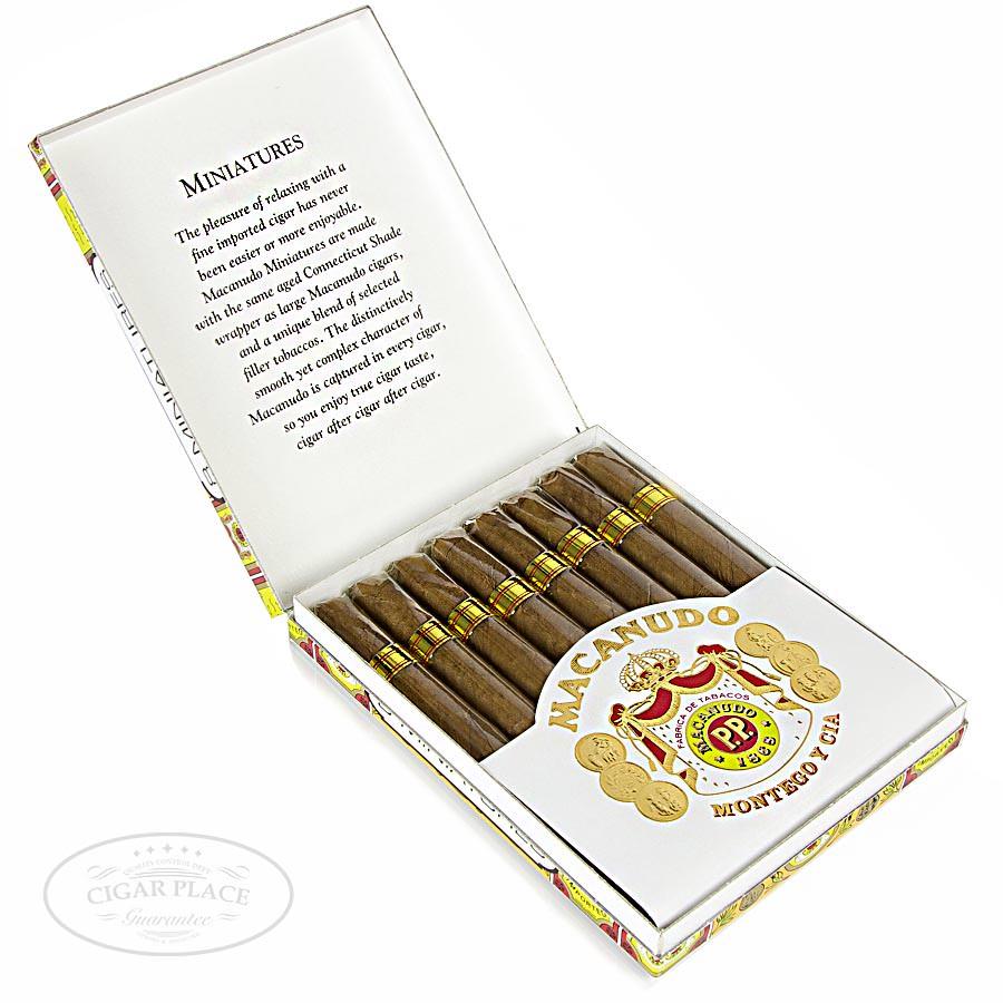 10er Box Macanudo Cafe Miniatures Zigarren