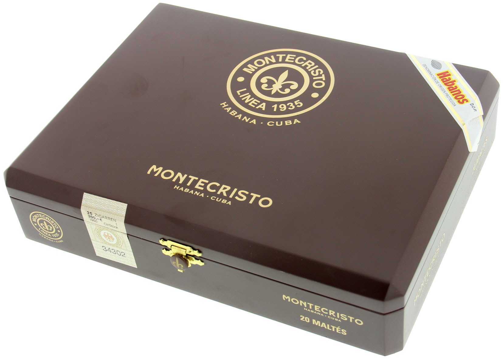 20er Kiste Montecristo Linea 1935 Maltes Zigarre aus Kuba