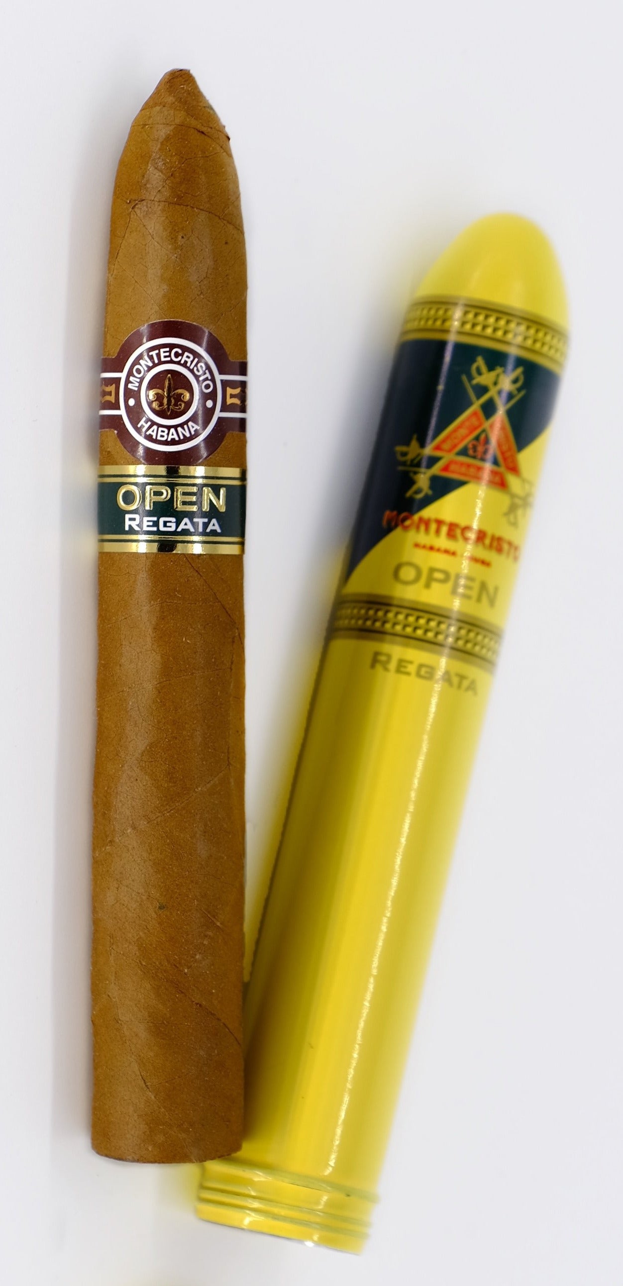 Montecristo Open Regata Zigarre aus Kuba im Alu Tubo