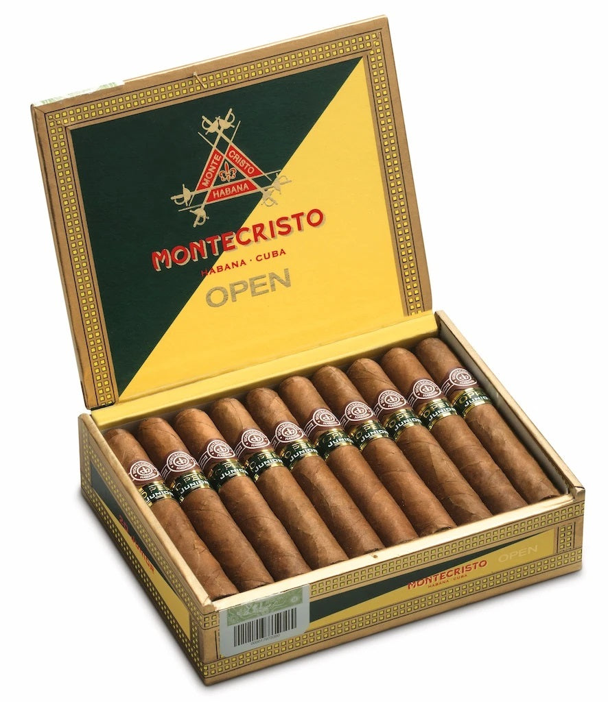 Montecristo Open Junior Zigarren aus Kuba in der 10er Kiste