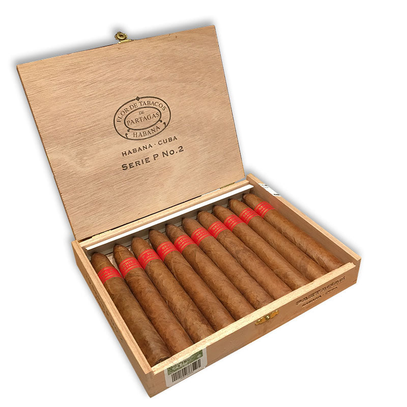 Partagas Serie P No 2, 10er Box geöffnet