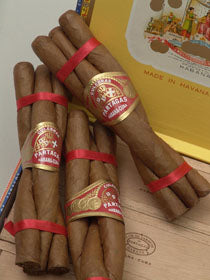Partagas Culebras Zigarren 9er Box geöffnet