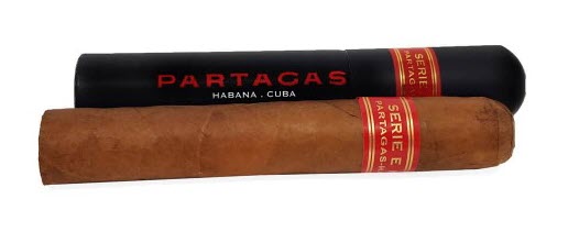 Partagas Serie E Nr. 2 Zigarre im Duke Format im Alu Tubo