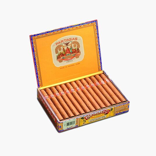 Partagas Super Partagas Zigarre 25er Box geöffnet