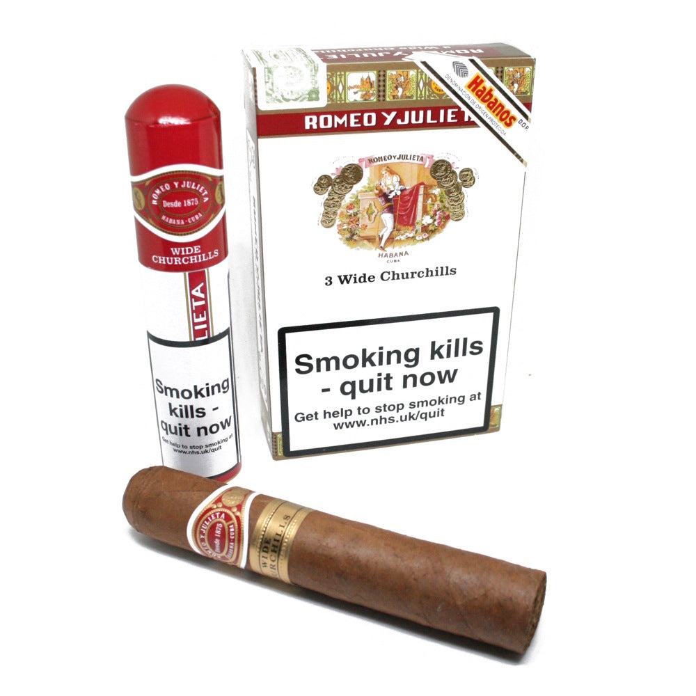 Romeo y Julieta Wide Churchill 3er Alu Tubo