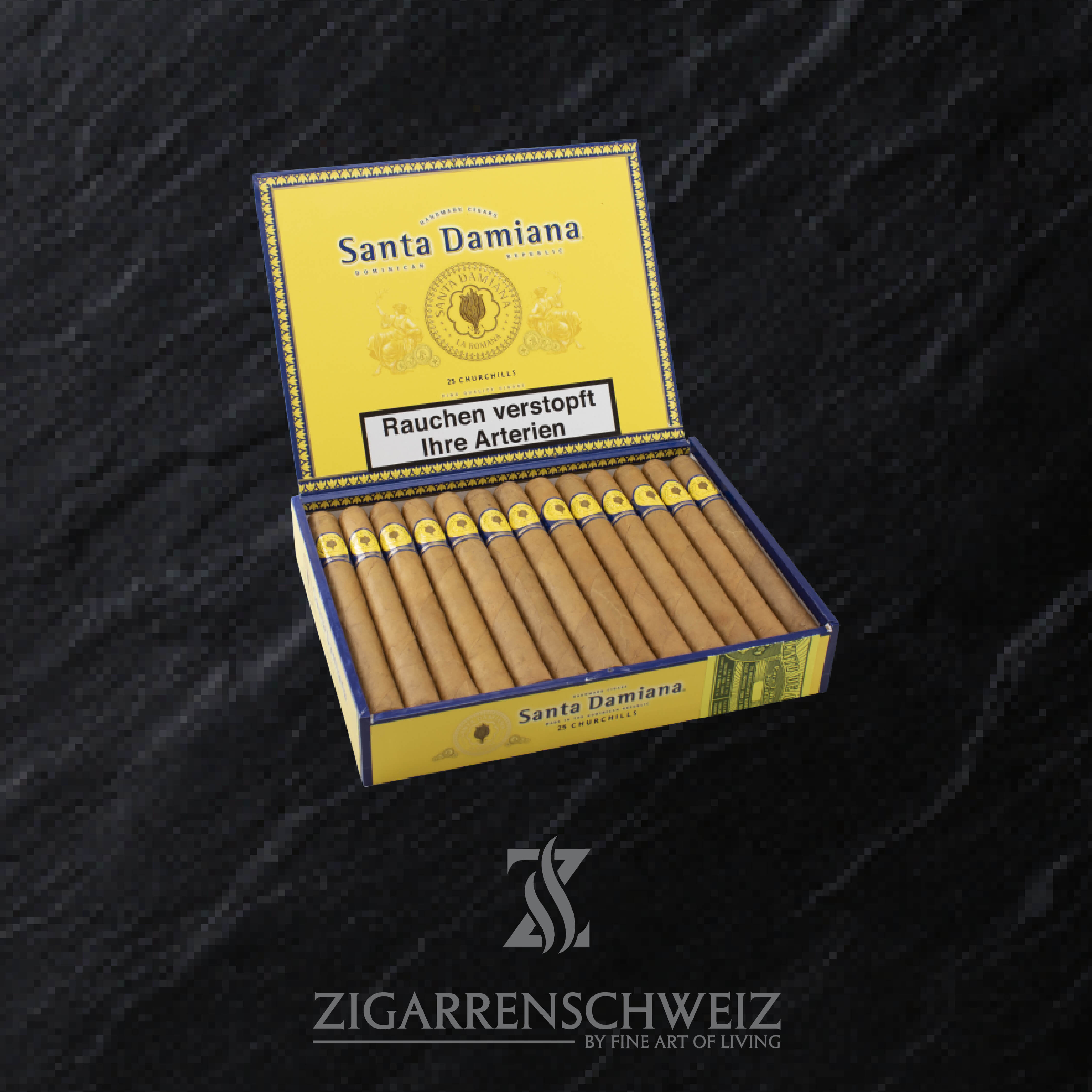 Santa Damiana Classic Churchill Kiste offen