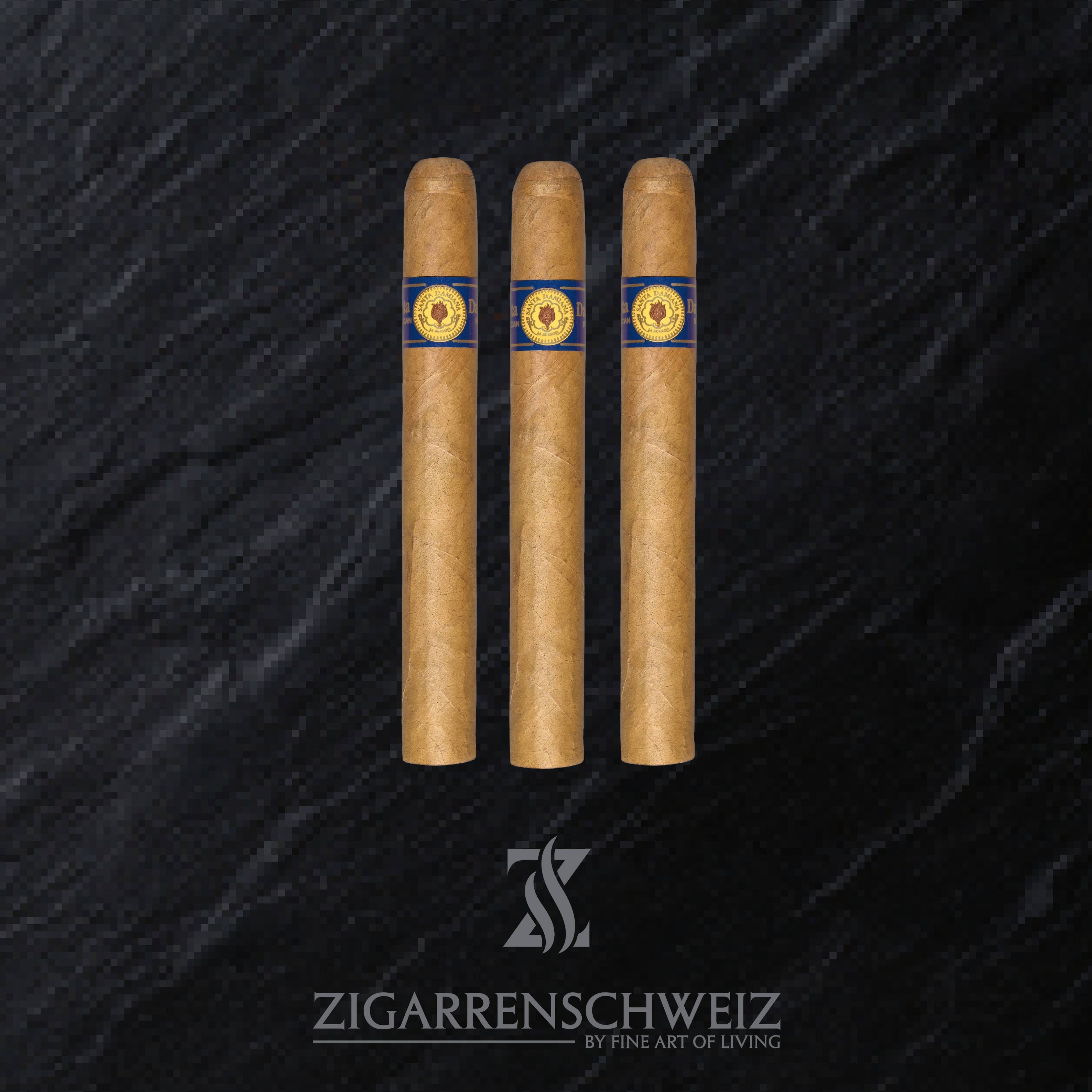 Santa Damiana Classic Corona 3er Zigarren Etui