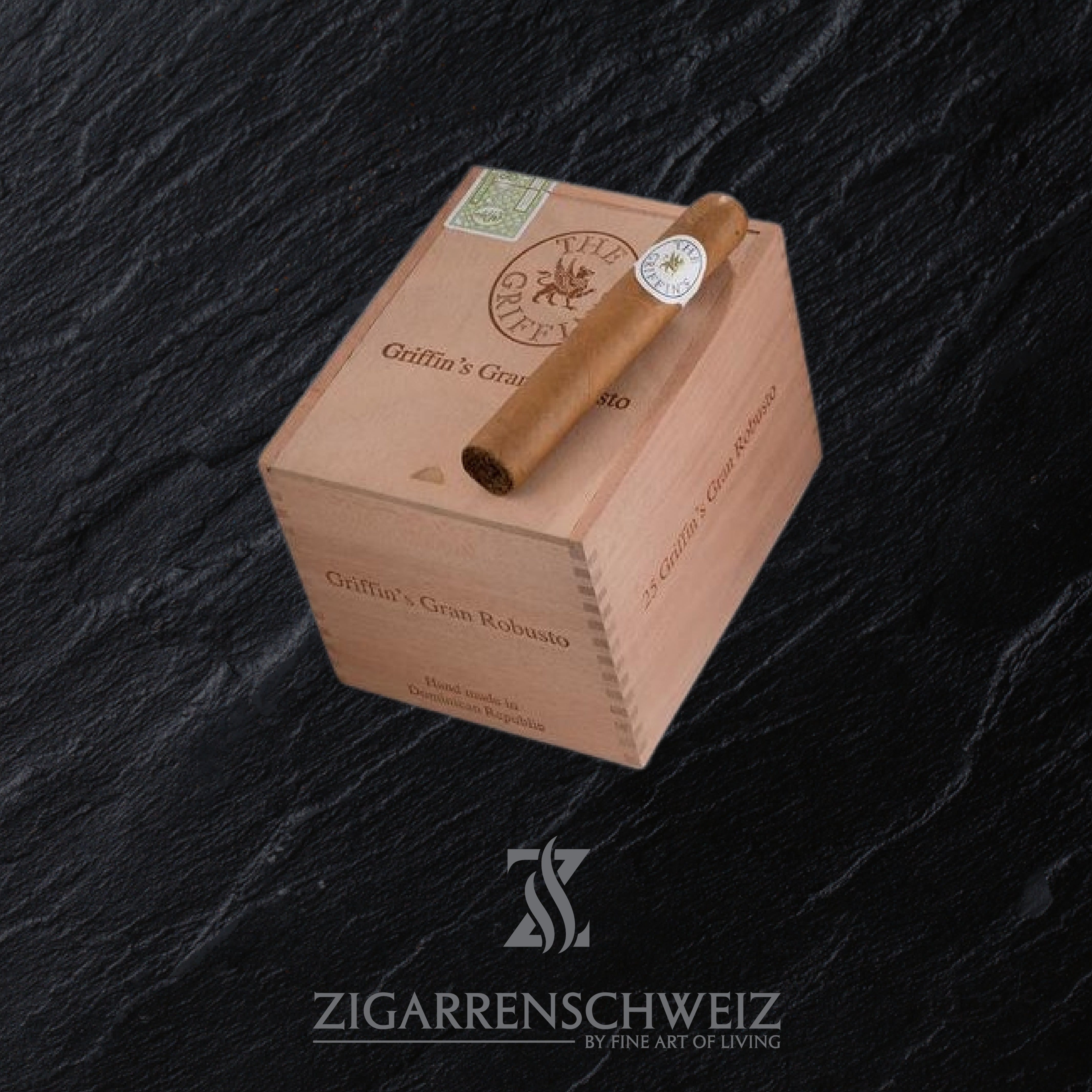 The Griffins Classic Gran Robusto 25er Zigarren Kiste