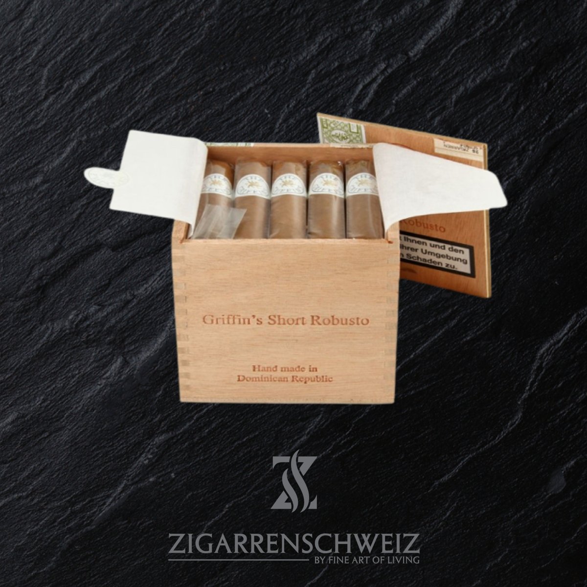 The Griffins Classic Short Robusto - Zigarrenschweiz Online Zigarren Boutique - 