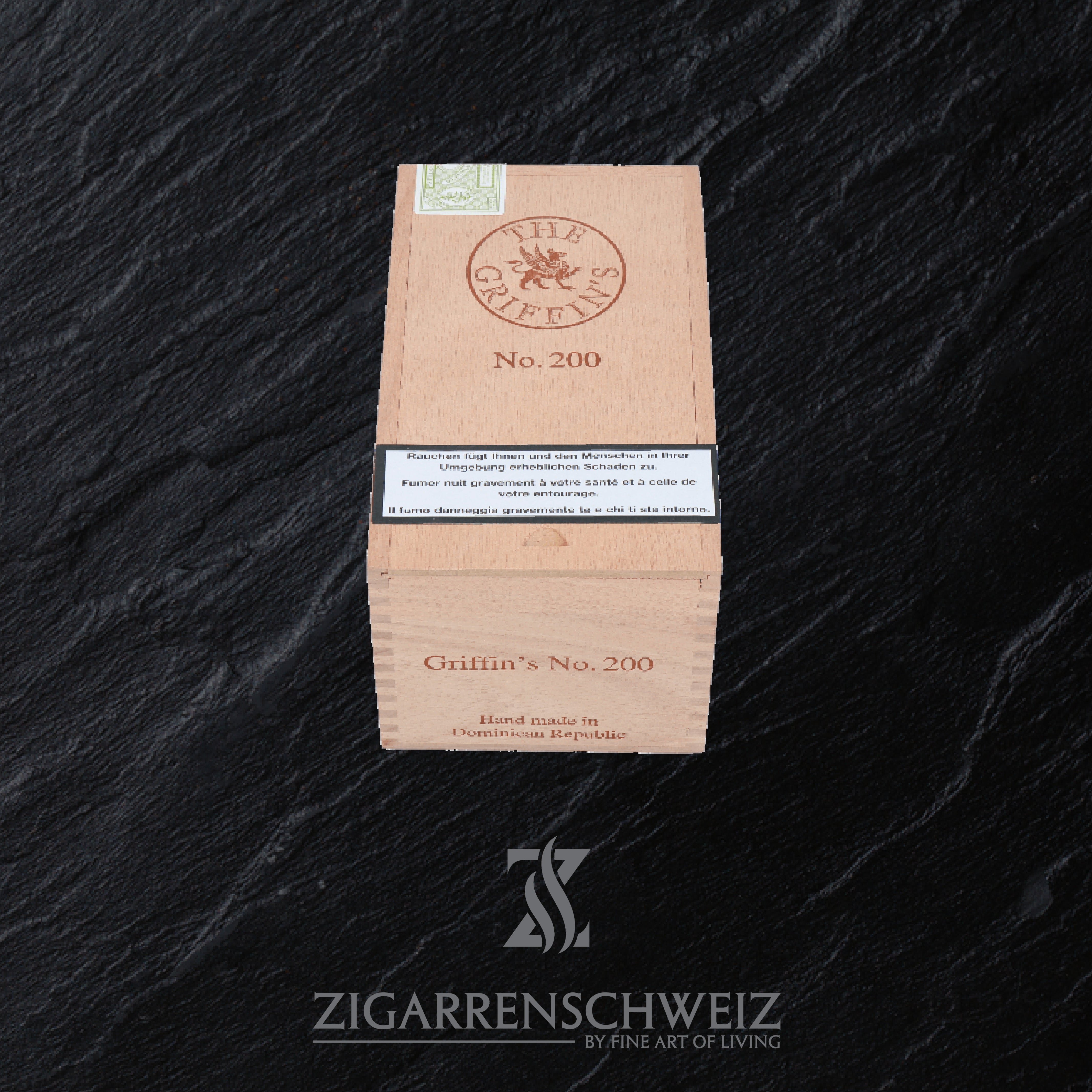 The Griffins Classic no 200 25er Zigarren Kiste geschlossen