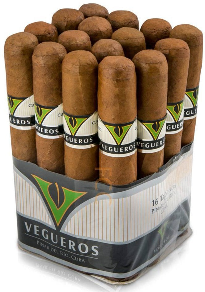 Vegueros Tapados Zigarrenbox 16 geöffnet