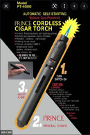 Prince PT - 4000 - Cigar Torch Jet Flame Feuerzeug - Zigarrenschweiz Online Zigarren Boutique - 