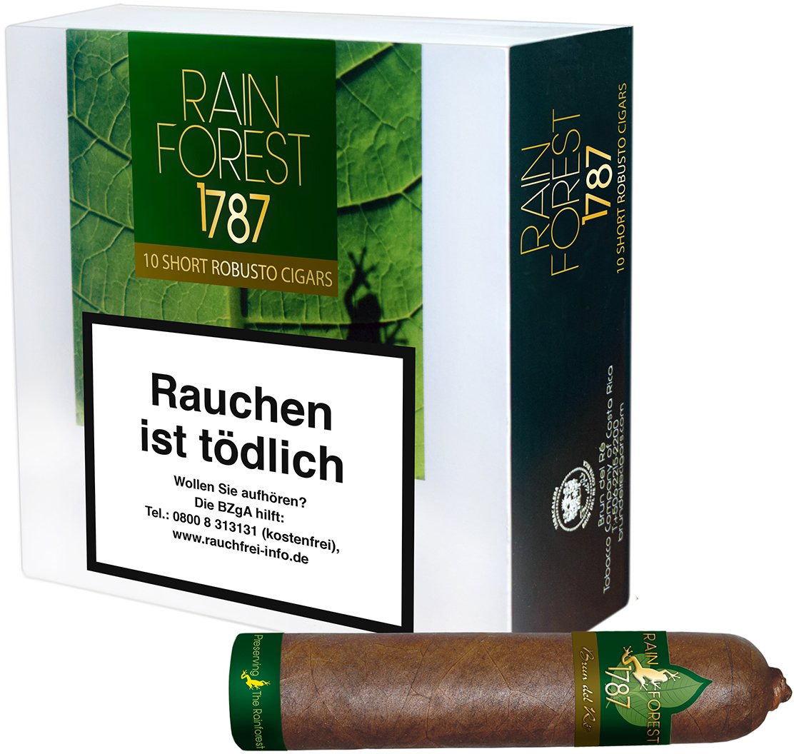 Brun del Re 1787 Short Robusto_10er Box mit einzelner Zigarre