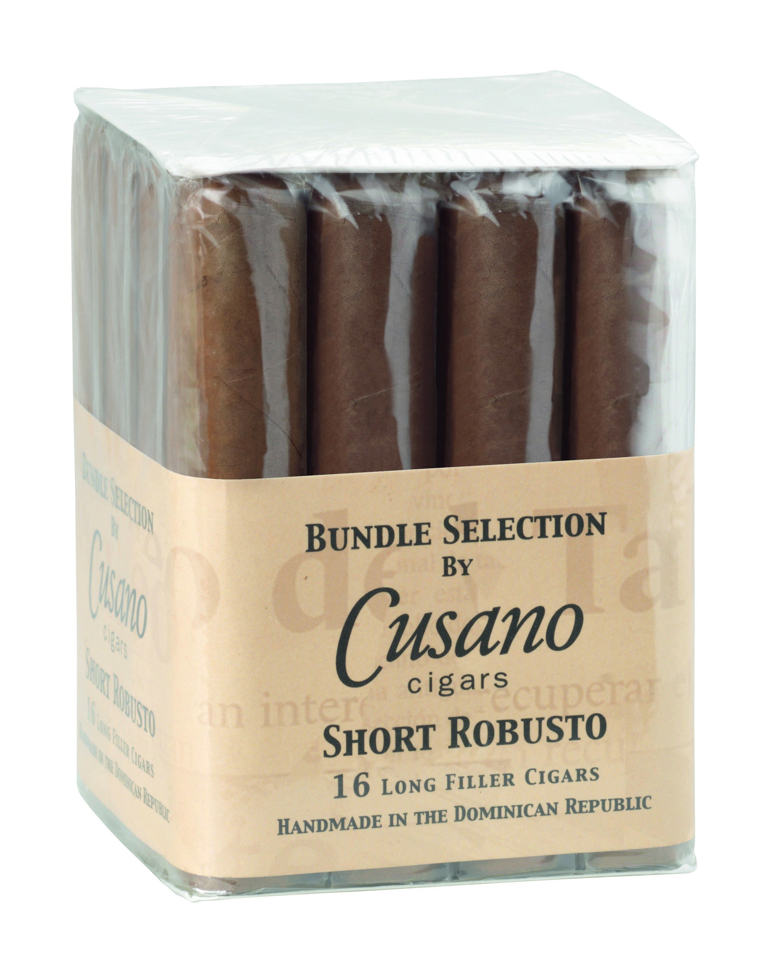 Cusano Bundle Selection by Cusano Zigarre im Short Robusto Format 16 Bundel