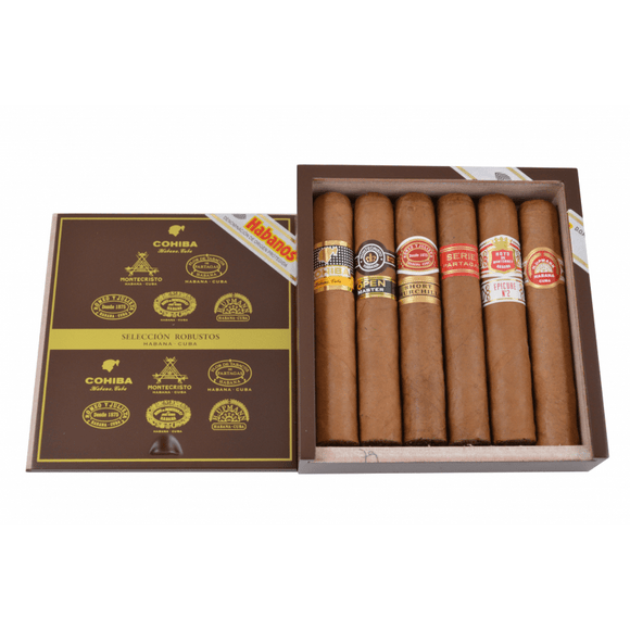 Habanos Seleccion Robusto Sampler - Zigarrenschweiz Online Zigarren Boutique - 