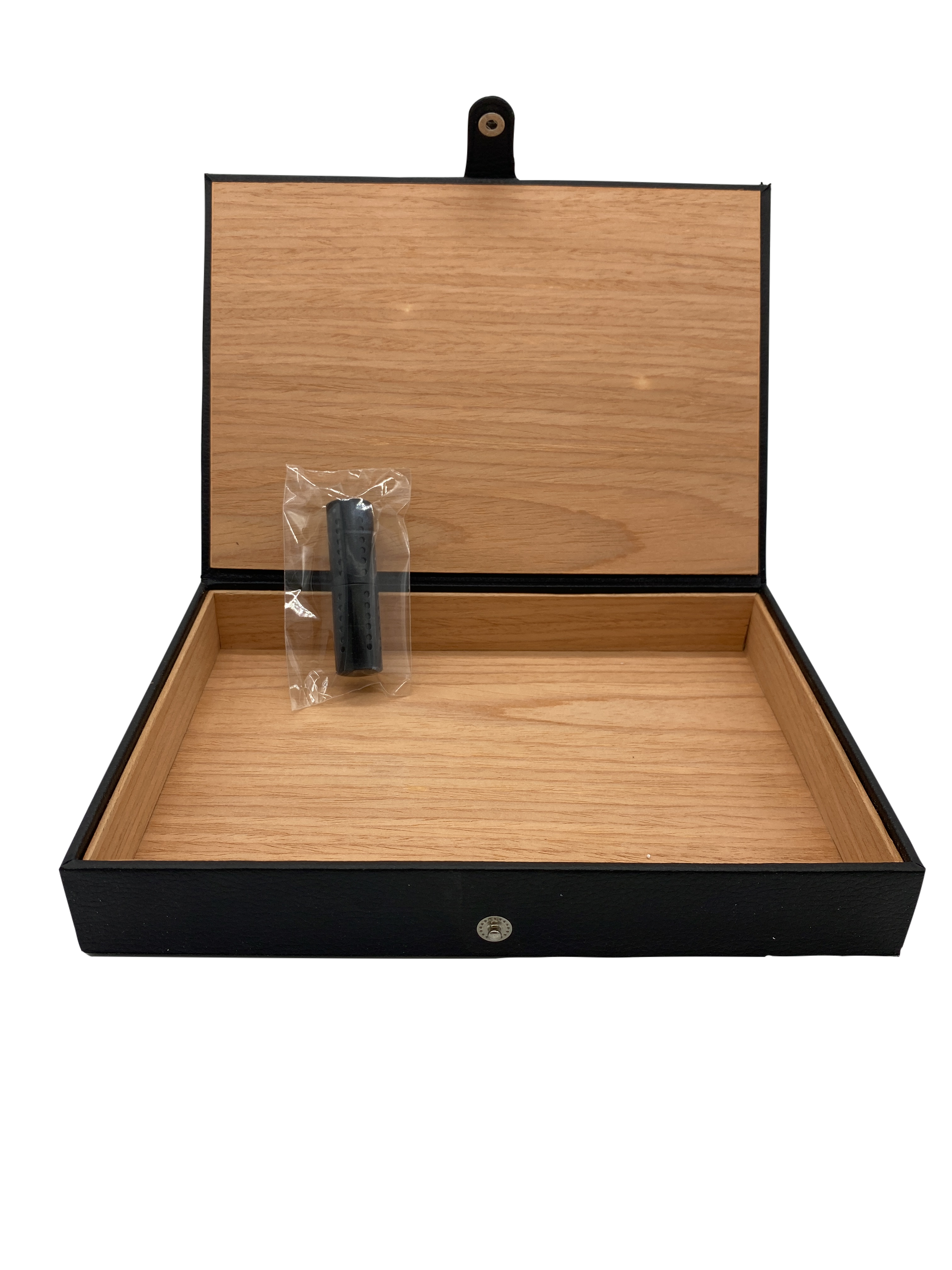 Passatore Travel Humidor Leder für 8 - 10 Zigarren offen