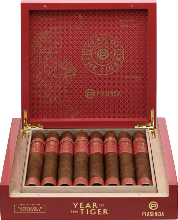 Plasencia Year of the Tiger Limited Edition (Toro Zigarre) - Zigarrenschweiz Online Zigarren Boutique - 