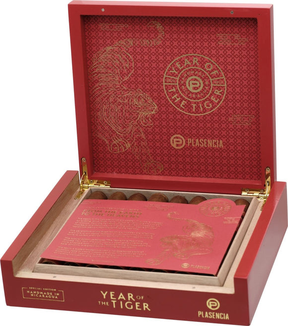 Plasencia Year of the Tiger Limited Edition (Toro Zigarre) - Zigarrenschweiz Online Zigarren Boutique - 