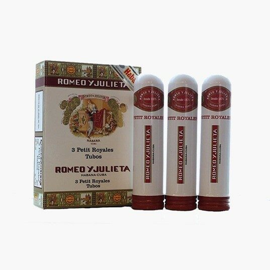 Romeo y Julieta Petit Royales Zigarre im Petit Robusto Format 3er Etui