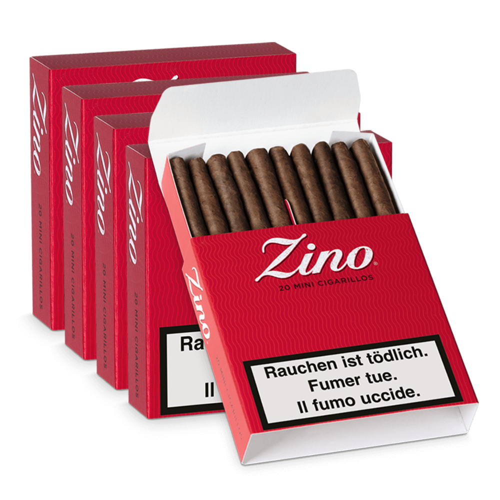 Zino Nicaragua Red Cigarillos 5 Schachteln a 20 Cigarillos